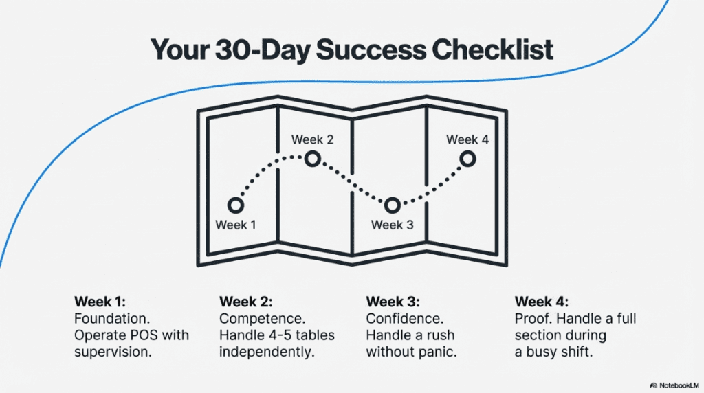 Your First 30 Days as a Server: How to Succeed in Your New Restaurant Job