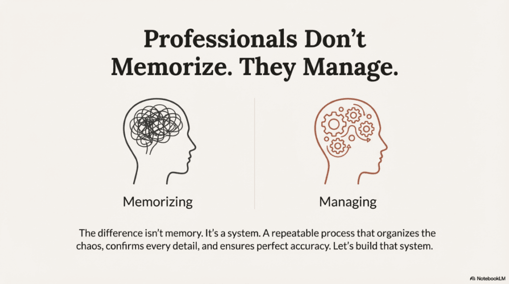 memorizing restaurant oders