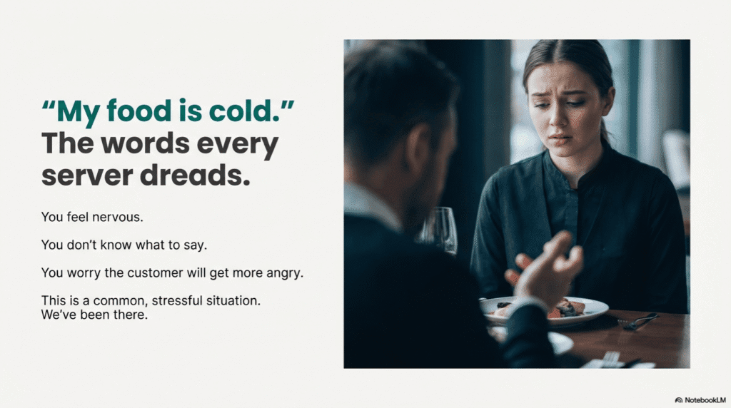 customer complaints in restaurant