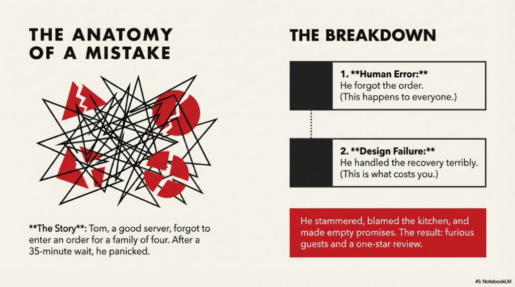 How to Recover from Restaurant Mistakes: Order Error Scripts