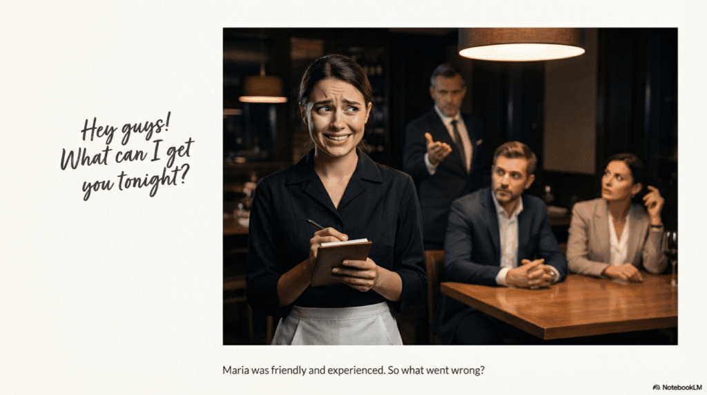 Formal vs Casual Restaurant English