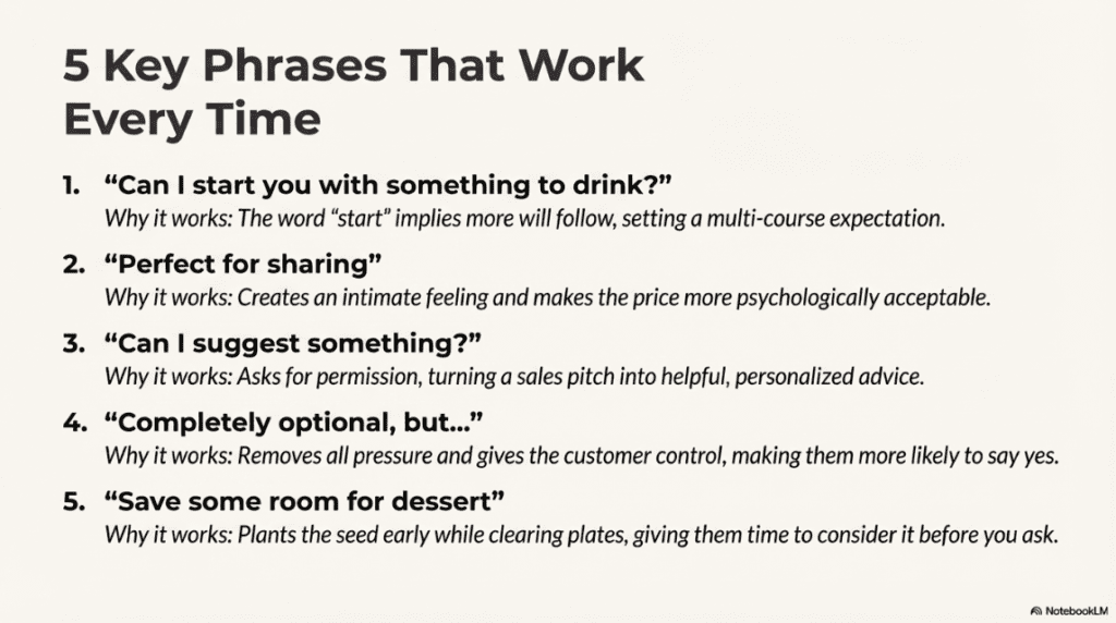 How to Upsell Without Being Pushy – Natural Server Techniques That Increase Tips