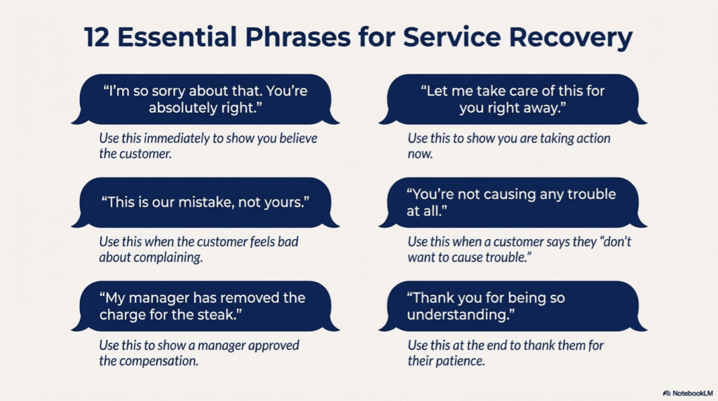 food service recovery Key Phrases Breakdown
