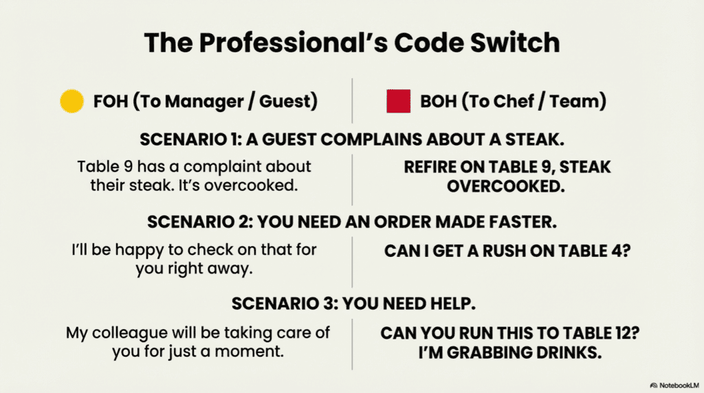 Speaking to Managers & Coworkers: Restaurant Workplace English