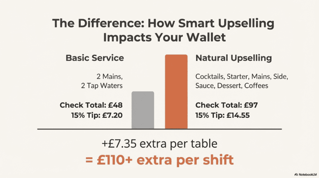 How to Upsell Without Being Pushy – Natural Server Techniques That Increase Tips
