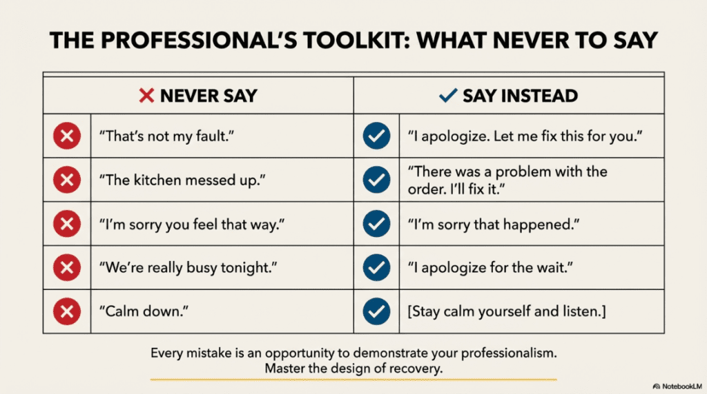 Recovering from Mistakes: How to Handle Order Errors and Service Problems with Confidence