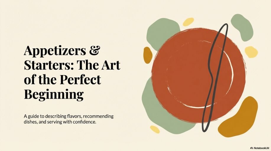 Appetizers & Starters: How to Describe the Perfect Beginning