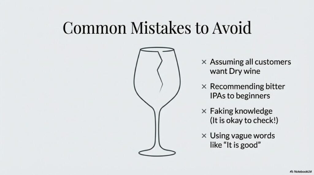 mistakes to avoid