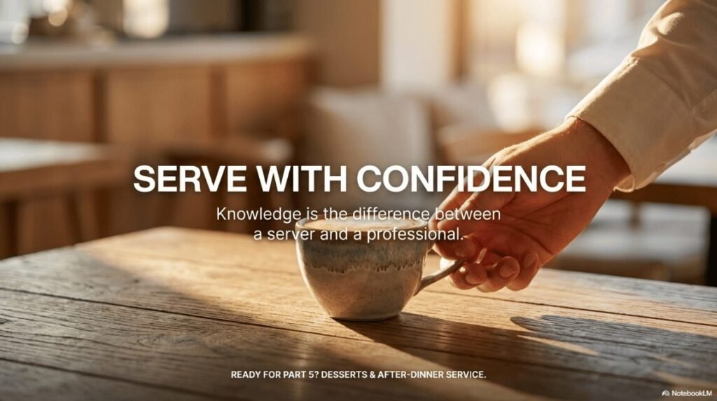 serve soft drinks with confidence