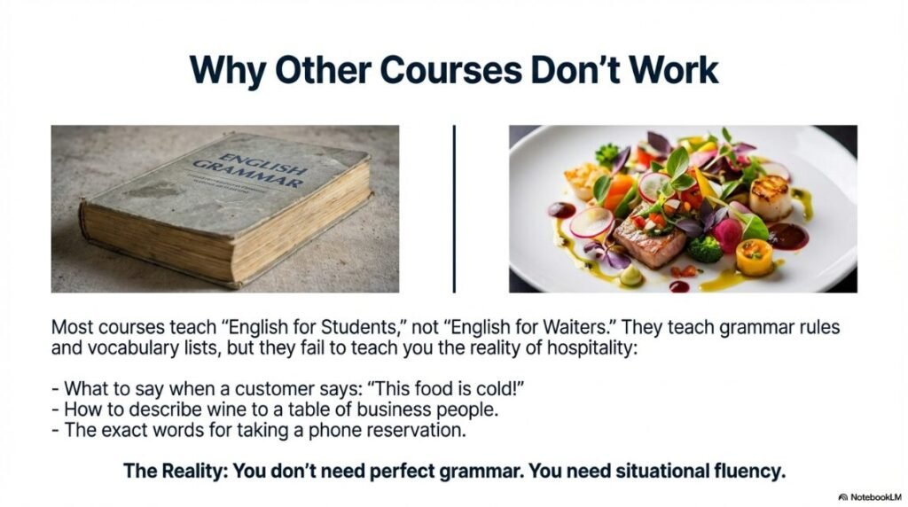 why traditional english courses dont work
