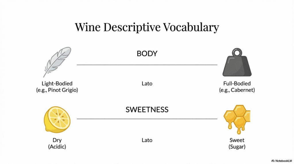 wine descriptive vocabulary