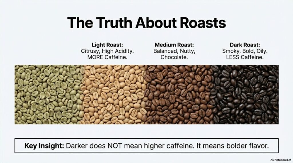 the truth about roast coffee