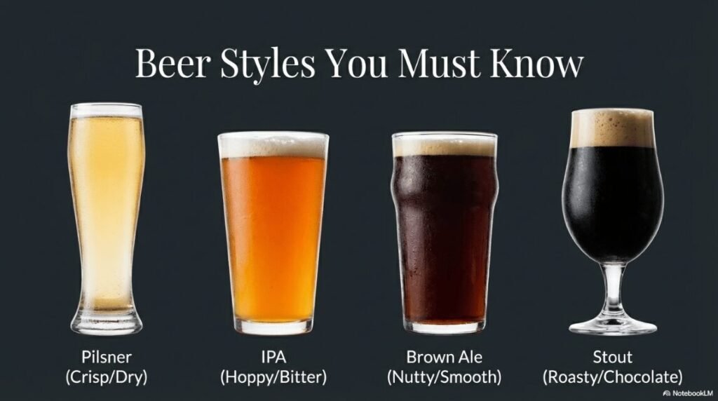 beer styles you must know