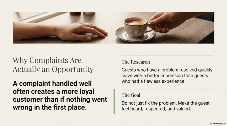 complaints are opportunity 