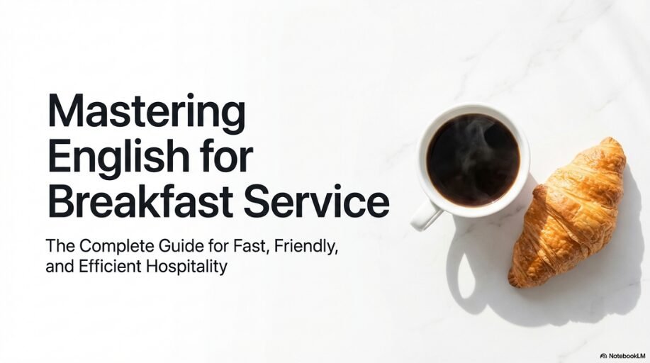English for Breakfast Service: The Complete Guide for Hotel and Restaurant Staff
