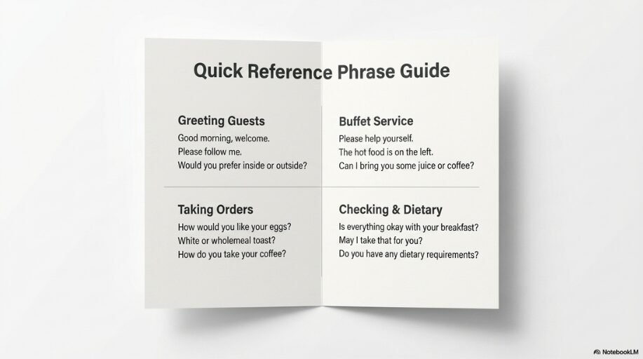 Quick Reference Phrase Guide