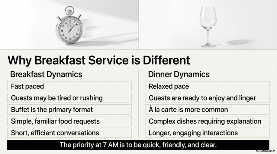Why Breakfast Service is Different