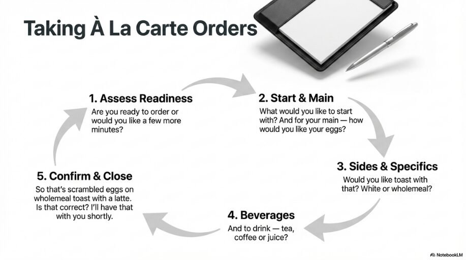 Taking À La Carte Orders