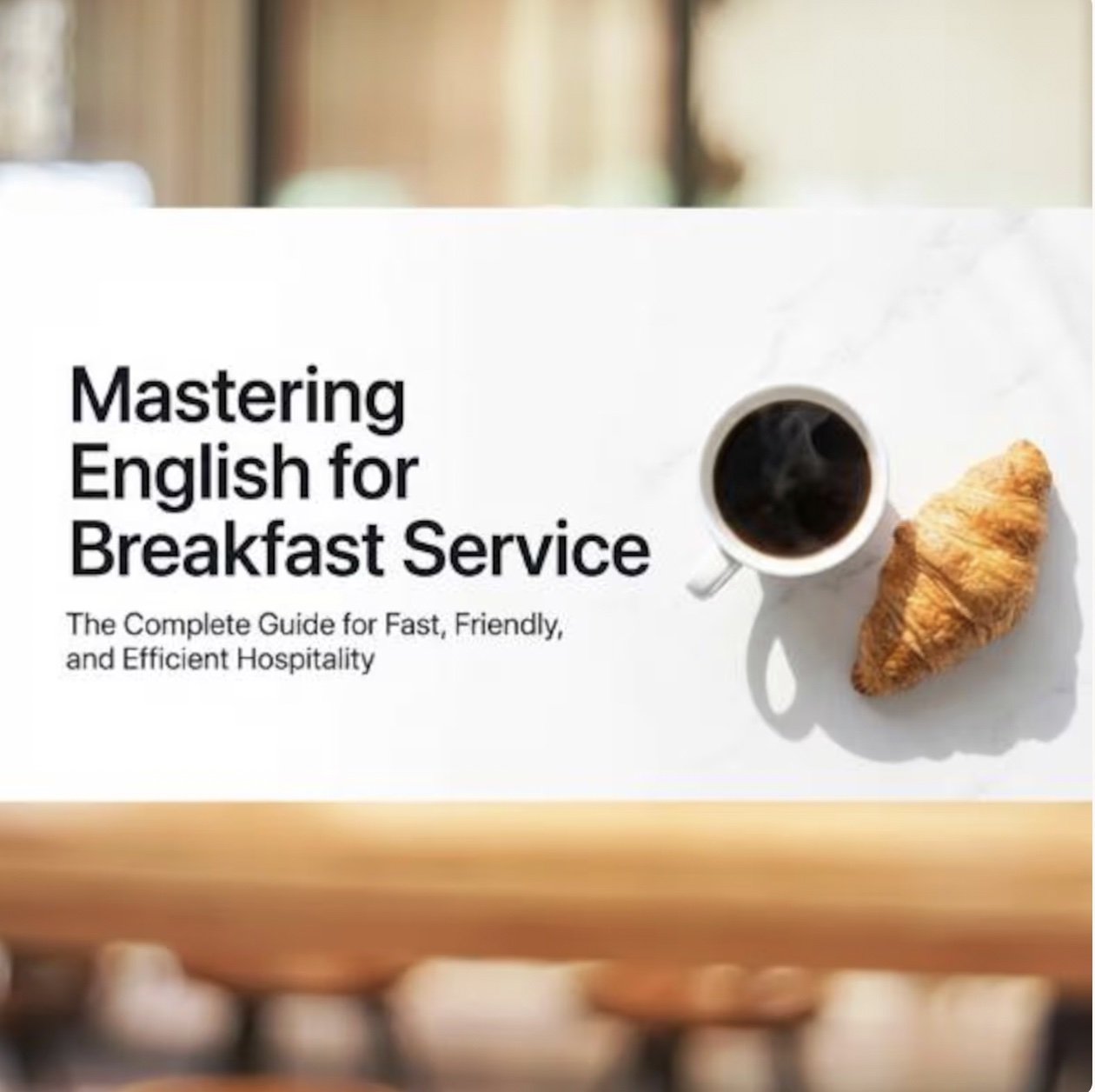 Breakfast Service English Guide