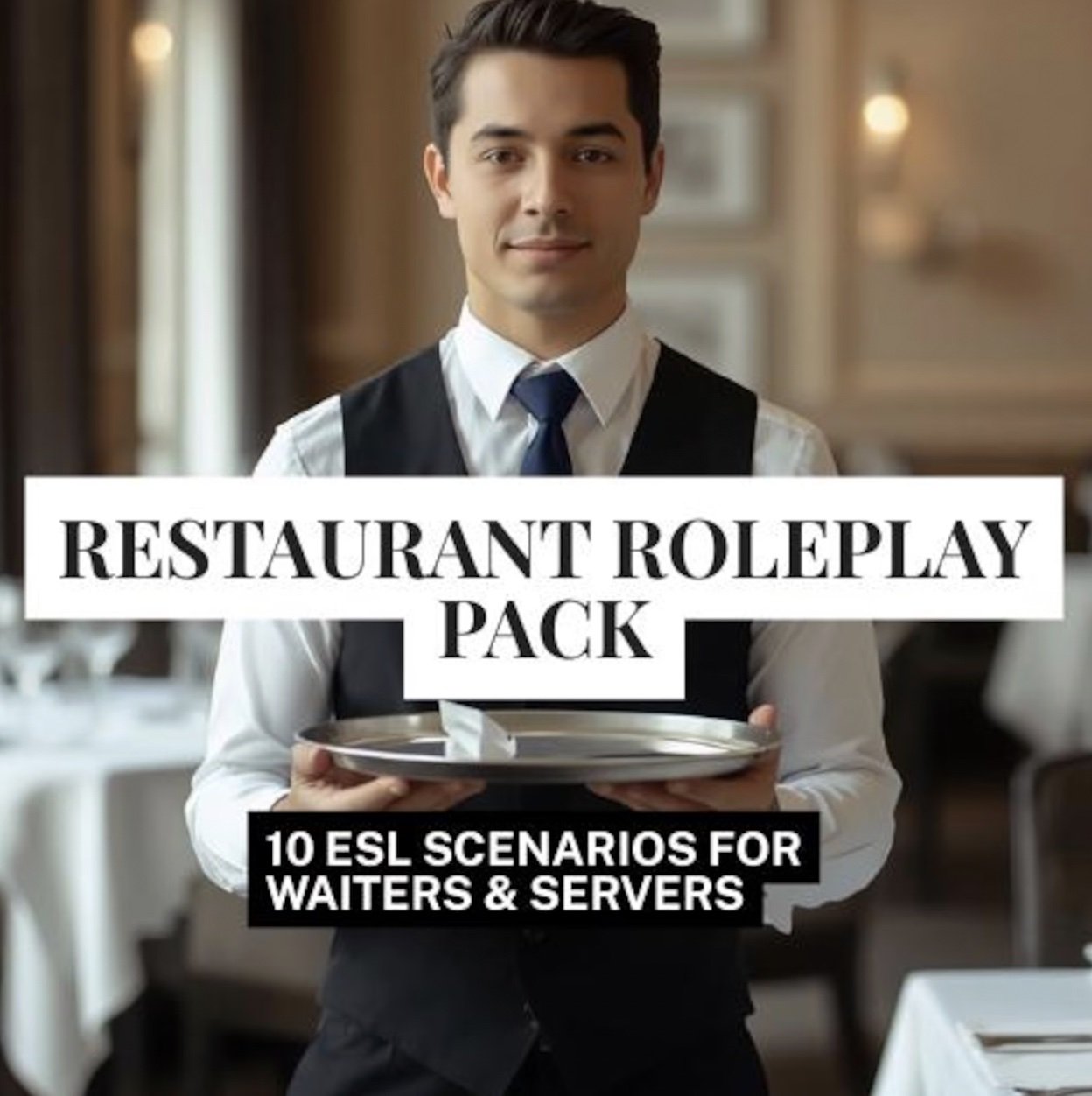 Restaurant English Roleplay Pack